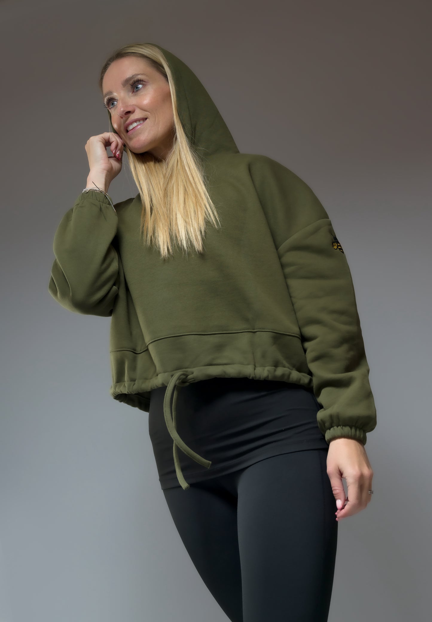 DBeeS Olive Hoodie