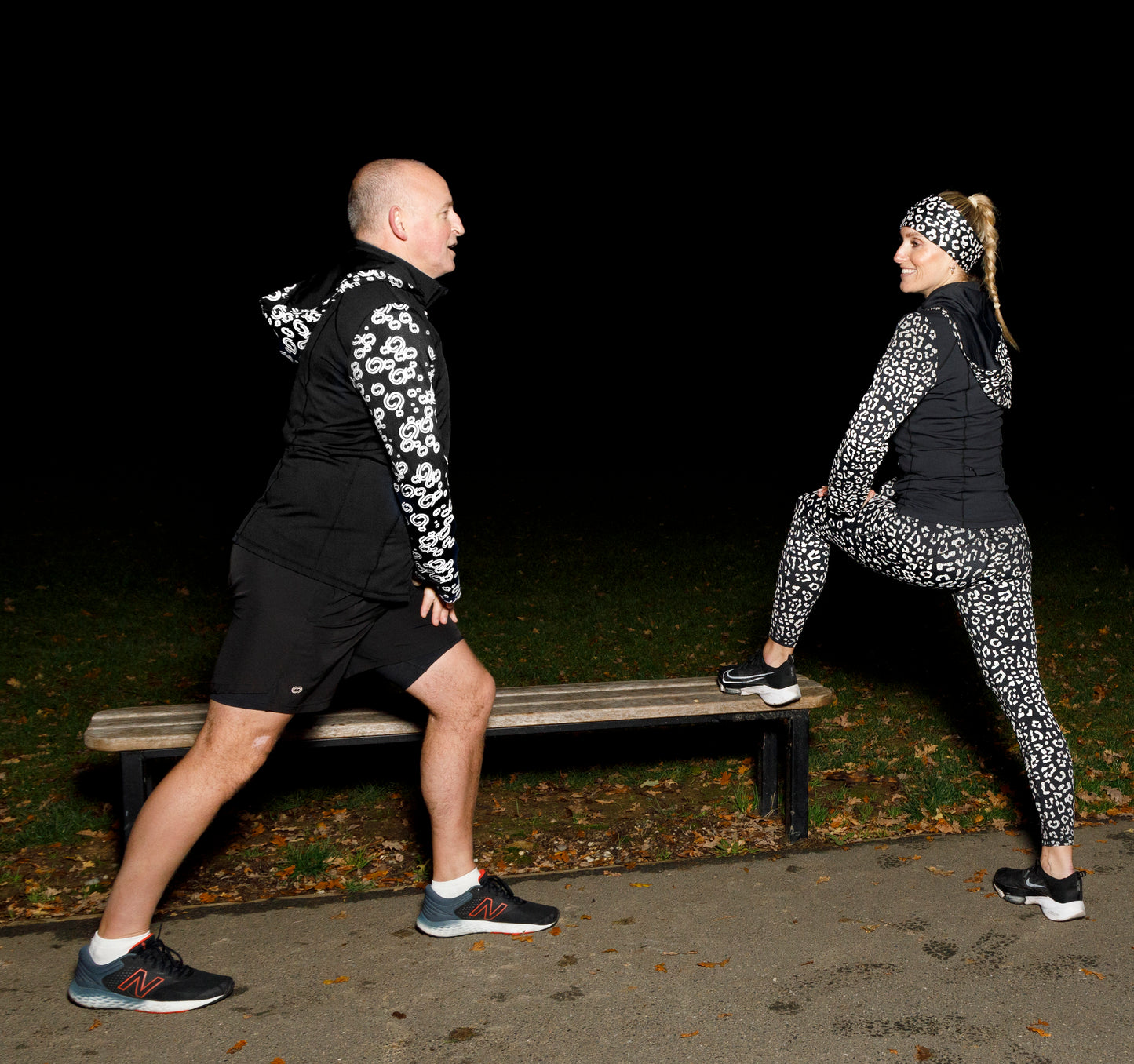 Cats Eye Black Reflective Jacket