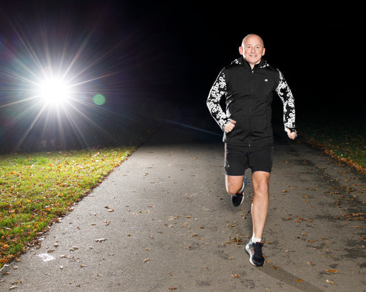 Black DBS Reflective Men's Jacket