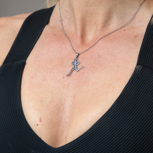 DBS Silver Runner’s Necklace