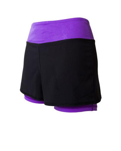 Purple Star 2-1 Shorts