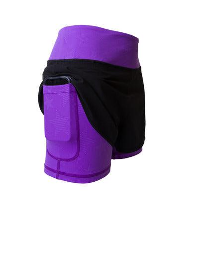 Purple Star 2-1 Shorts