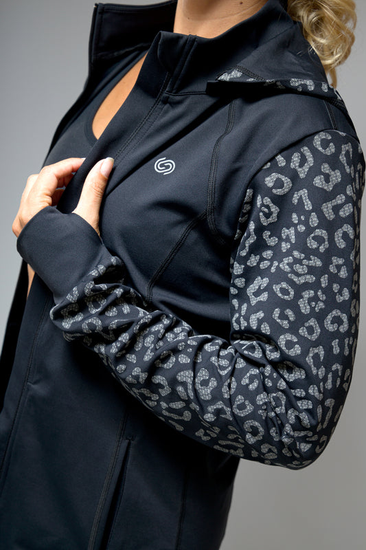 Cats Eye Black Reflective Jacket